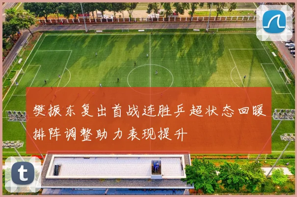 樊振东复出首战连胜乒超状态回暖排阵调整助力表现提升